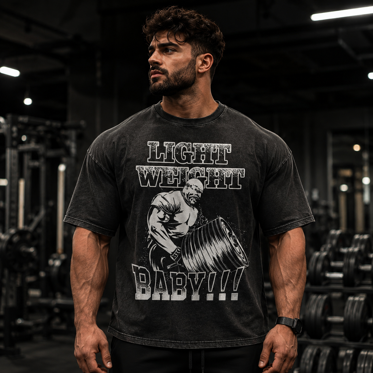 GYM AND FITNESS T-SHIRT