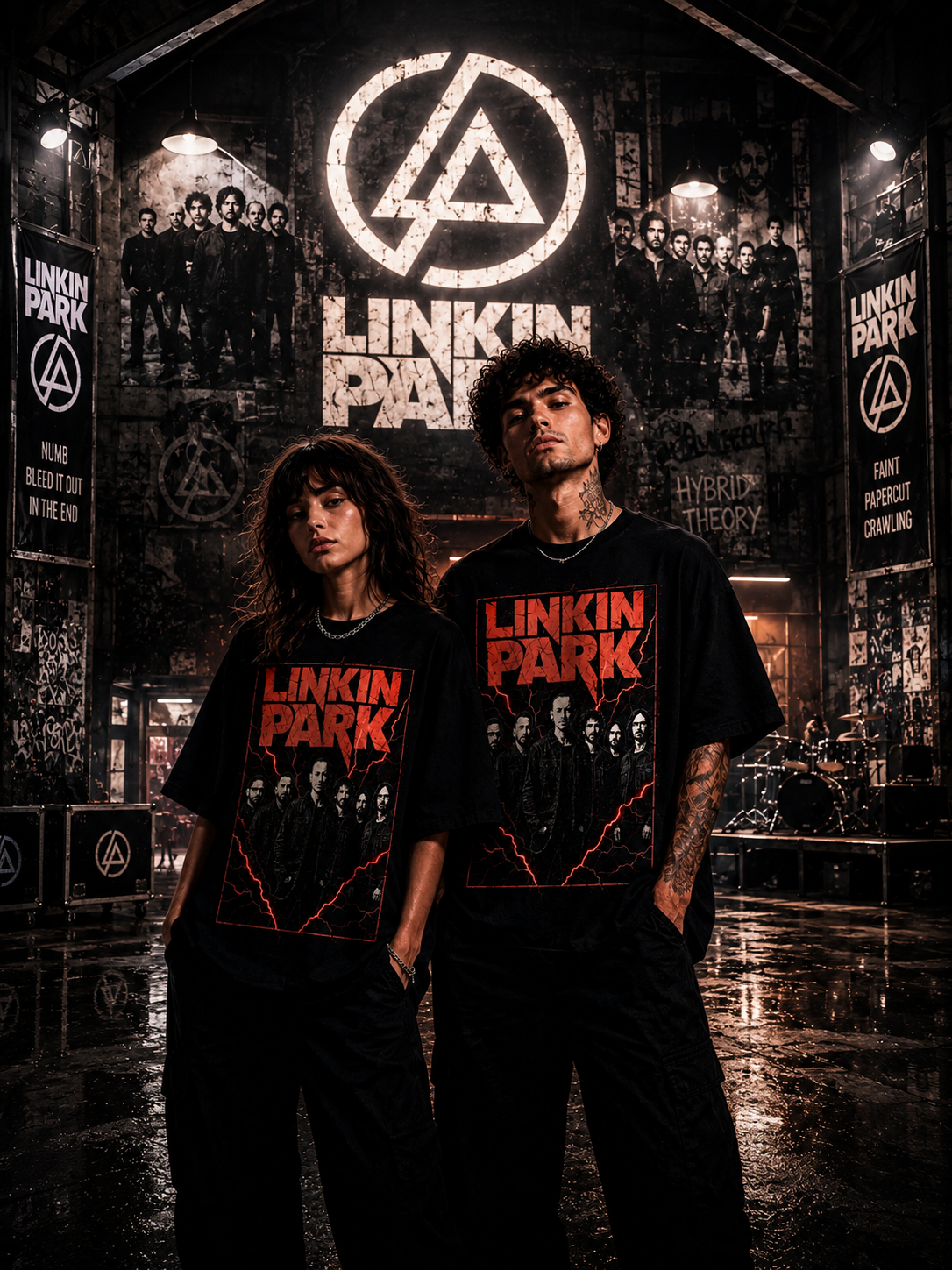 Rock Icons & Urban Rebels™ Graphic Tee Collection