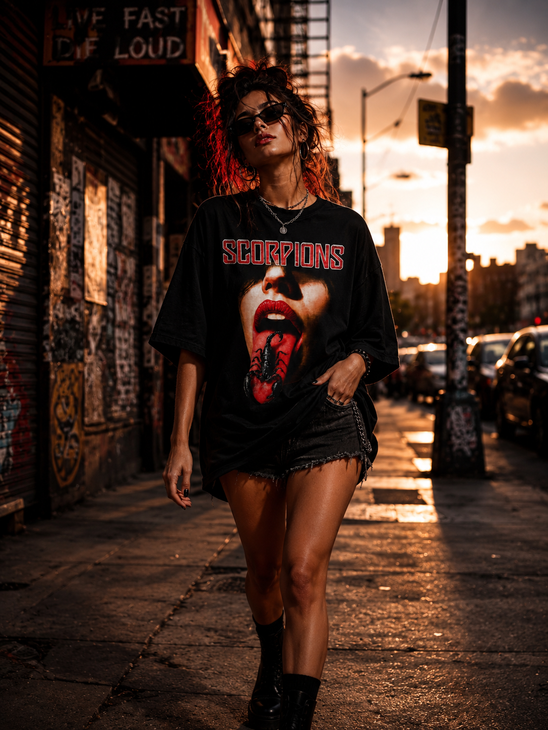 Rock Icons & Urban Rebels™ Graphic Tee Collection